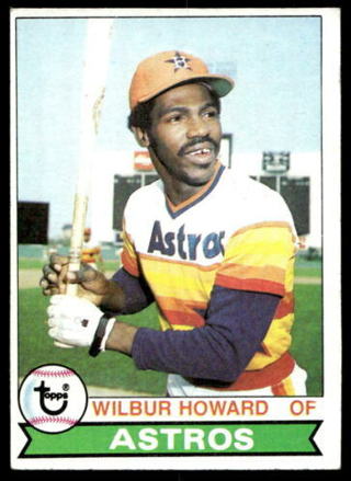 1979 Topps 642 Wilbur Howard Houston Astros DP Baseball Card