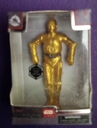 Star Wars gold C3PO Disney Mini Brands