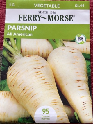 Ferry Morse Parsnip seeds