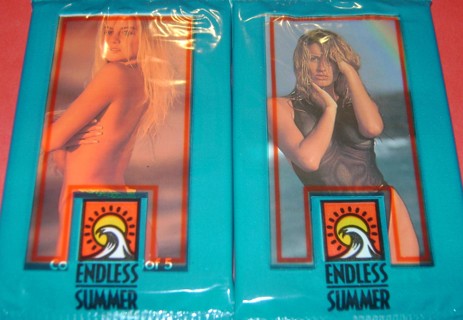 Endless Summer Sealed Trading cards 2 Packs