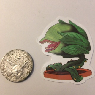 Little Shop of Horrors Sticker Read description before bidding 