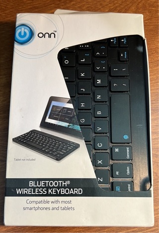 New ONN Bluetooth Wireless Keyboard 