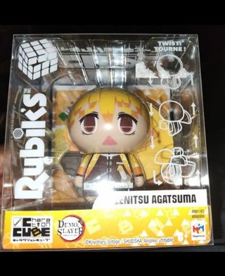 Demon Slayer Anime Rubik's Cube 5"inch Figure Zenitsu (Brand New)