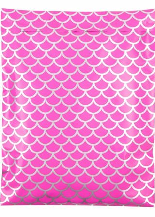 ➡️⭕BUNDLE SPECIAL⭕(4) Mermaid Scales SHINY Poly Mailers 10x13"⭕