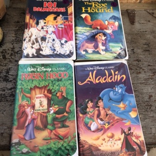 4 Disney  <The Classics> Black Diamond VHS