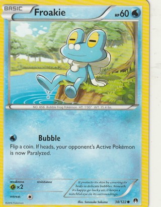 Pokemon Card: Froakie