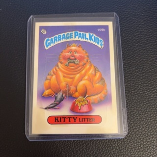 Original GPK 1986 - Kitty Litter