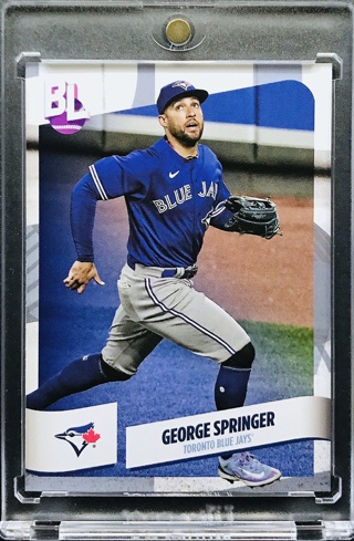 George Springer - 2024 Topps Big League #193 - Toronto Blue Jays [AA164]