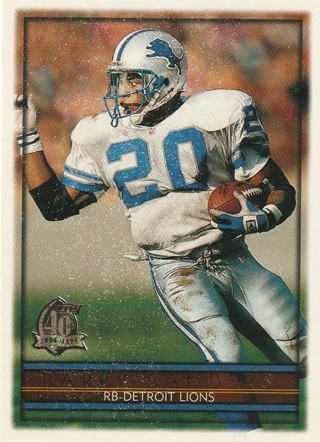 1996 Topps #40 Barry Sanders