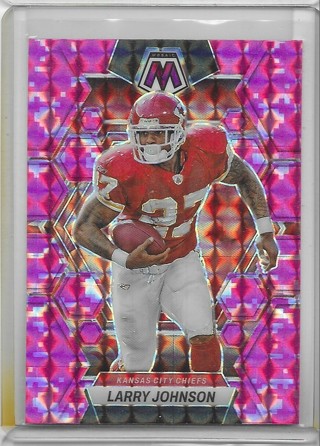 Larry Johnson 2023 Mosaic Mosaic Camo Pink #117