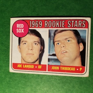 1969 - TOPPS EXMT - NRMT BASEBALL - CARD NO. 189 - 1969 ROOKIE STARS - RED SOX