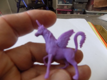 Purple Pegasus unicorn 2 inch