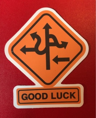 Good luck Decal Sticker 