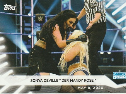 WWE Wrestling Card: Sonya Deville/Mandy Rose