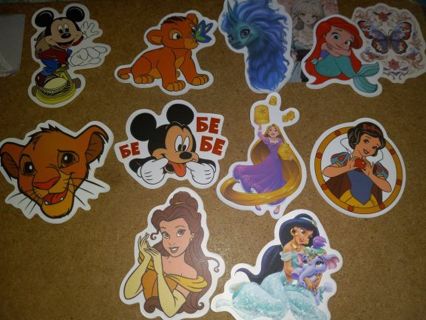 Disney 10 Cute vinyl sticker no refunds regular mail only win 2 or more get bonus