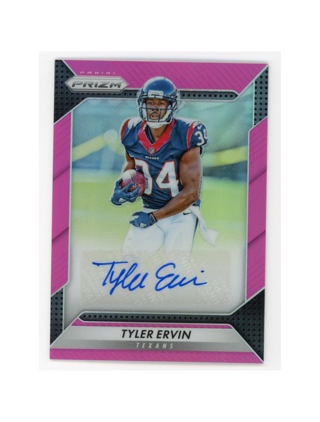 Tyler Ervin 2016 Panini Prizm Rookie Autographs Prizms Pink #RA-TEV