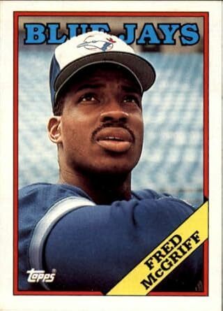 Fred McGriff 1988 Topps Toronto Blue Jays