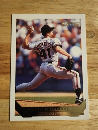 93 Topps Gold Bryan Hickerson #147