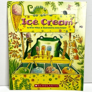 Ice Cream Early Reader Paper Back Book 