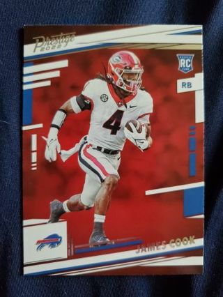 2022 Panini Prestige Rookie James Cook