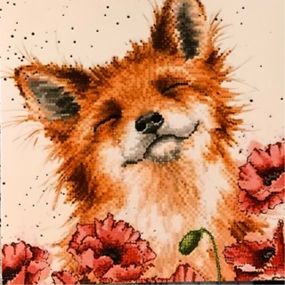 Foxy Fox  - 3 x 3” MAGNET - GIN ONLY
