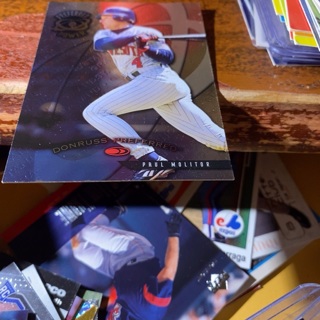  1999 donruss preferred power Paul molitor baseball card 