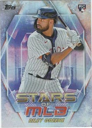 2023 Riley Greene Detroit Tigers RC Stars of MLB Insert #SMLB-26!