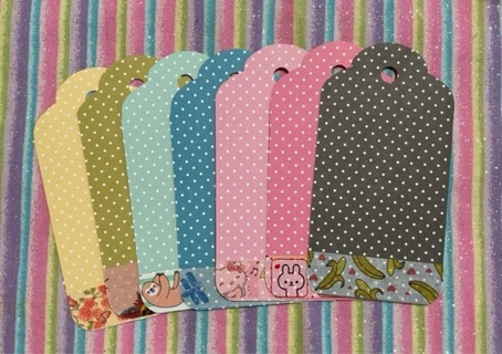 Repurposed Kawaii Gift Tags  