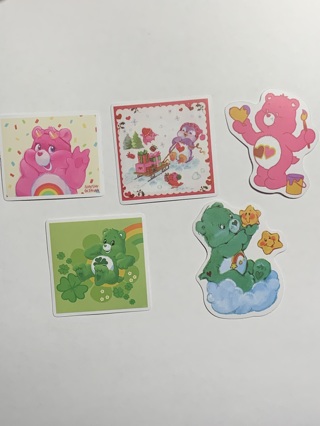 ☀CARE BEARS STICKER LOT #8~FREE SHIPPING☀