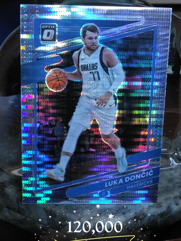 Free: 2021 Luka Doncic Donruss Chrome Optic Disco