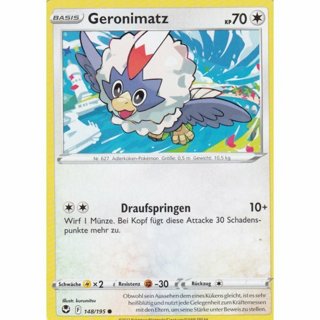 Tradingcard - Pokemon 2022 german Geronimatz 148/195 