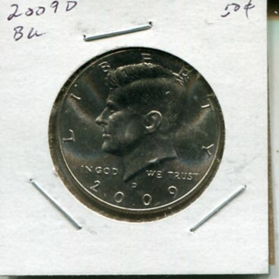 FREE: 2009 D Kennedy Half Dollar-Brilliant Uncirculated
