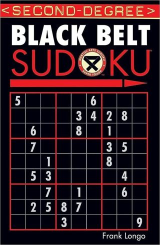 Second-Degree Black Belt Sudoku® (Martial Arts Puzzles Series) Paperback 