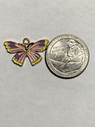 BUTTERFLY CHARM~#65~1 CHARM ONLY~FREE SHIPPING!