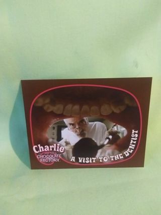 Charlie & The Chocolate Factory mini Trading Card