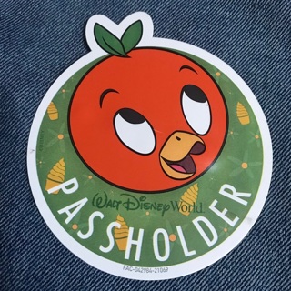 Disney Orange Bird Passholder Magnet, free mail