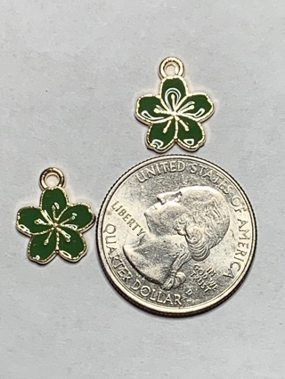 FLOWER CHARMS~#2~SET OF 2~FREE SHIPPING!