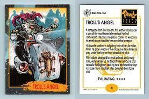 Troll's Angel #8 Troll Force 1992 Star Pics Trading Car