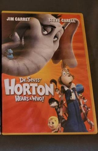 DR SEUSS HORTON HEARS A WHO DVD - EUC! - FREE SHIPPING