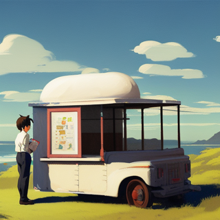 Listia Digital Collectible: Ice cream truck