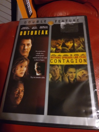 Outbreak/Contagion DVD Factory sealed 