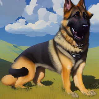 Listia Digital Collectible: Man's Best Friend "German Shepherd"