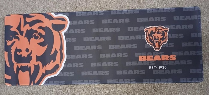 Chicago Bears Logo Design Desk Pad 