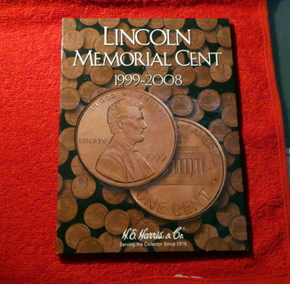 1999-2008 Harris Lincoln Cents Coin Folder