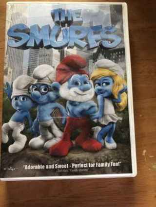 SMURFS DVD=NO SCRATCHES