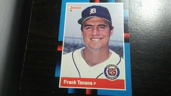 1988 DONRUSS FRANK TANANA DETROIT TIGERS BASEBALL CARD# 461