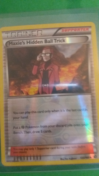 foil maxie's hidden ball trick card free shipping