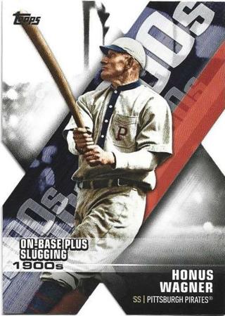 2020 TOPPS HONUS WAGNER DIE CUT INSERT CARD