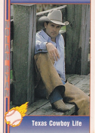 1991 Nolan Ryan Texas Cowboy Life Texas Rangers