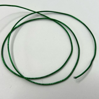 Green Metallic Stretch Elastic Cord